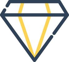 Diamant kreatives Icon-Design vektor