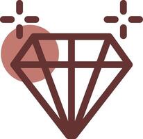 Diamant kreatives Icon-Design vektor