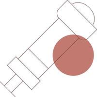 teleskop kreativ ikon design vektor