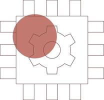 teknologi kreativ ikon design vektor