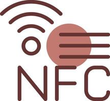 nfc kreativ Symbol Design vektor