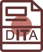 dita kreativ Symbol Design vektor