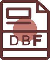 dbf kreativ Symbol Design vektor