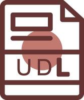 udl kreativ Symbol Design vektor