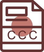 ccc kreativ Symbol Design vektor