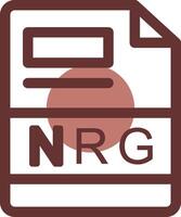 nrg kreativ ikon design vektor