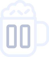 Bier kreatives Icon-Design vektor