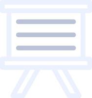 Whiteboard kreatives Icon-Design vektor