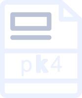 pk4 kreativ Symbol Design vektor