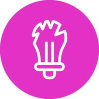 Glödlampa kreativ ikon design vektor