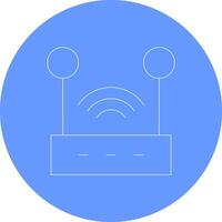 Wifi kreatives Icon-Design vektor