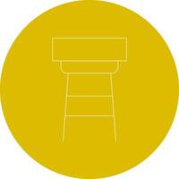 Hocker kreatives Icon-Design vektor