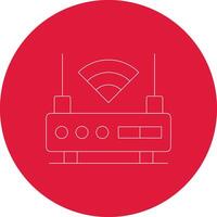 Wifi kreatives Icon-Design vektor