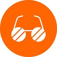 Sternbrille kreatives Icon-Design vektor