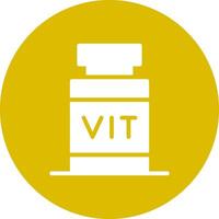 vitamin kreativ ikon design vektor