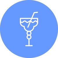 kreatives Icon-Design für Cocktails vektor