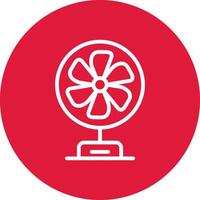 kreatives Icon-Design für Fans vektor