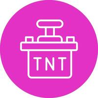 tnt kreatives Icon-Design vektor