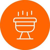 BBQ kreatives Icon-Design vektor