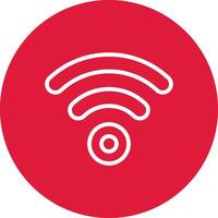 wiFi kreativ ikon design vektor