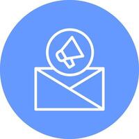 Email Marketing kreativ Symbol Design vektor