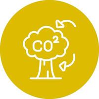 co2 kreativ Symbol Design vektor