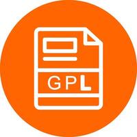 gpl kreativ Symbol Design vektor