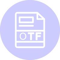 otf kreativ Symbol Design vektor