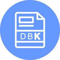 dbk kreativ Symbol Design vektor