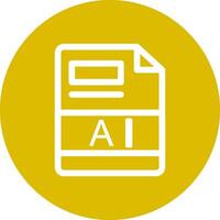 ai kreatives Icon-Design vektor