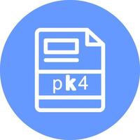 pk4 kreativ Symbol Design vektor
