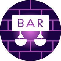 Bar kreatives Icon-Design vektor