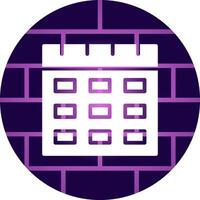 Kalender kreatives Icon-Design vektor