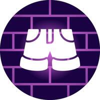 Shorts kreatives Icon-Design vektor