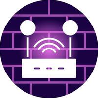 Wifi kreatives Icon-Design vektor