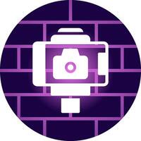 selfie pinne kreativ ikon design vektor