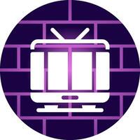 TV-kreatives Icon-Design vektor