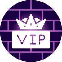 vip kreativ Symbol Design vektor