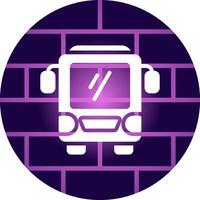 Bus kreatives Icon-Design vektor