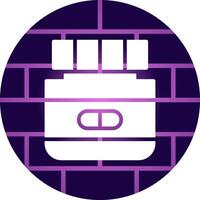 Medizin kreatives Icon-Design vektor