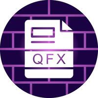 qfx kreativ ikon design vektor