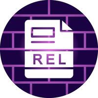 rel kreativ Symbol Design vektor