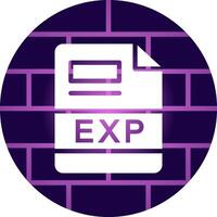 exp kreativ Symbol Design vektor