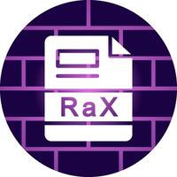 Rax kreativ Symbol Design vektor