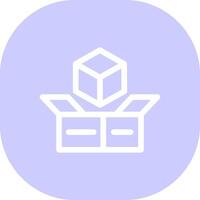 Box kreatives Icon-Design vektor