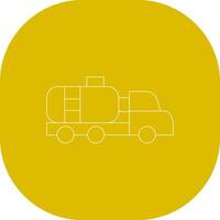 Tankwagen kreatives Icon-Design vektor