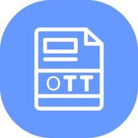 ott kreativ Symbol Design vektor