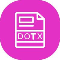 dotx kreativ Symbol Design vektor