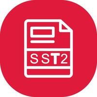 sst2 kreativ Symbol Design vektor