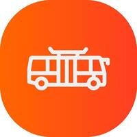 Bus kreatives Icon-Design vektor